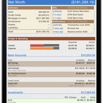 Document Home Screen