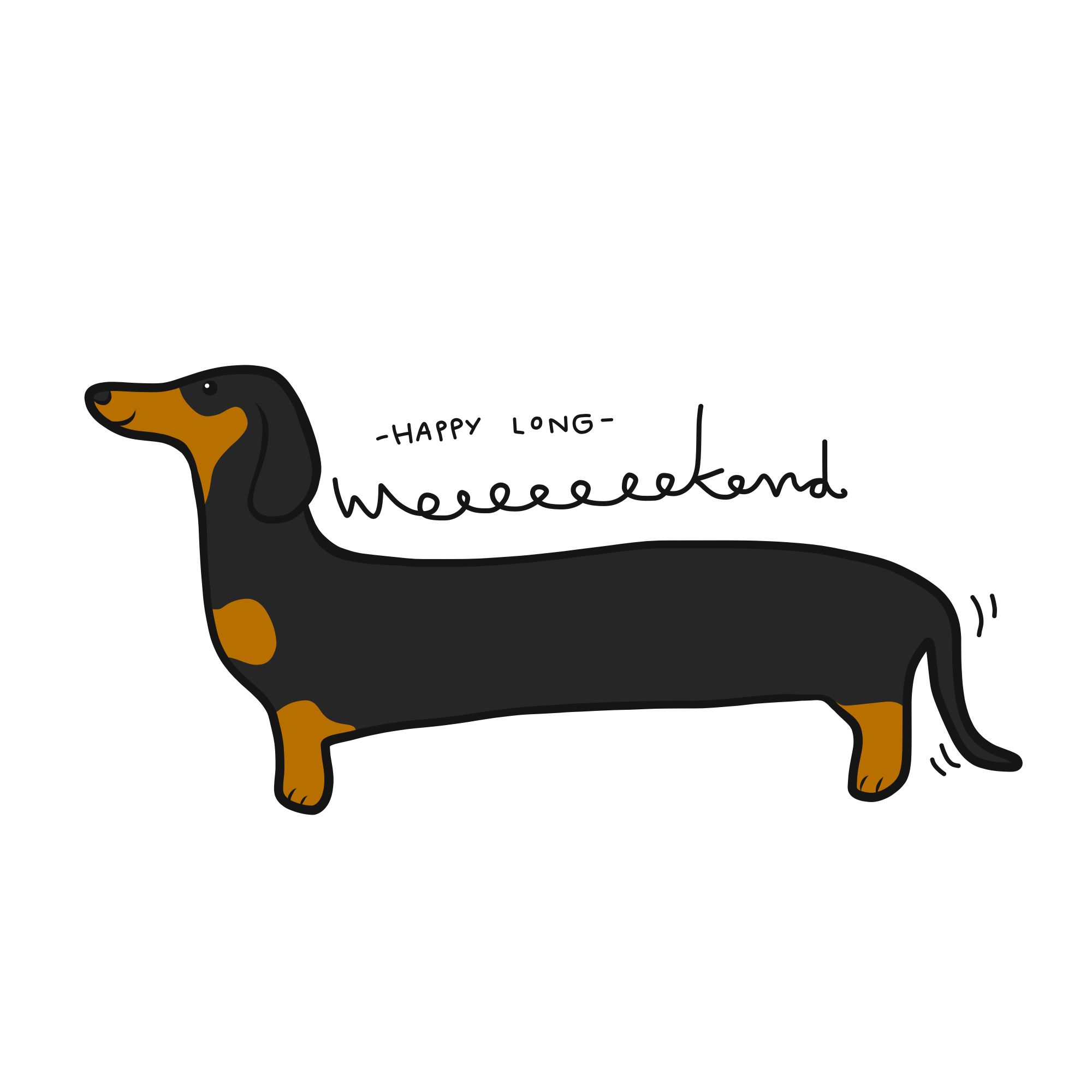 Big long dog